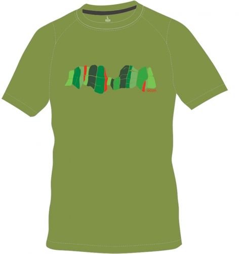 Ocun Asai Tee Men Pond Green - Herren T-Shirt Gr. M